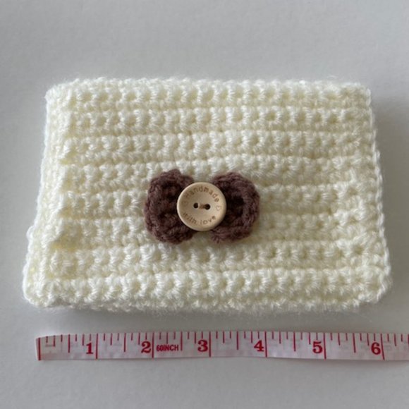 Brand New Handmade Crochet Easy Coin Purse/Wallet - Picture 3 of 7